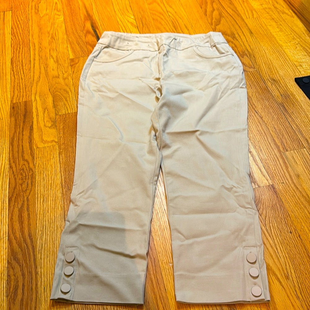 Soft Surroundings PM capris khaki